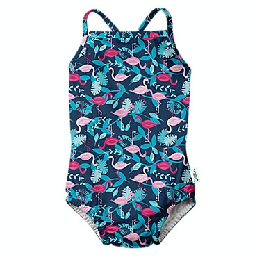 i play One-Piece Swim Sunsuit by green sprouts Boys Baby Play Light Blue Lifesaver 12mo 