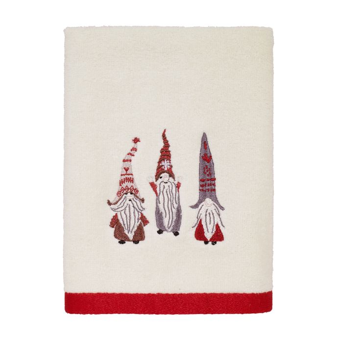 Avanti Christmas Gnomes Hand Towel in Ivory Bed Bath and Beyond Canada