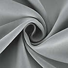 Alternate image 6 for Sun Zero&reg; Saxon 108-Inch Grommet Room Darkening Curtain Panel in Silver Grey (Single)