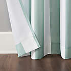 Alternate image 2 for Sun Zero&reg; Valencia Cabana Stripe 84-Inch Indoor/Outdoor Curtain Panel in Teal (Single)