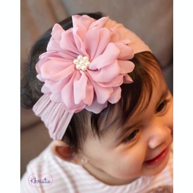 Khristie&reg; 2-Pack Floral and Pearl Headbands. View a larger version of this product image.