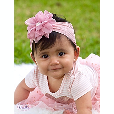 Khristie&reg; 2-Pack Floral and Pearl Headbands. View a larger version of this product image.