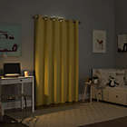 Alternate image 7 for Sun Zero&reg; Harper Bright Vibes Blackout 84-Inch Curtain Panel in Sunflower Yellow (Single)