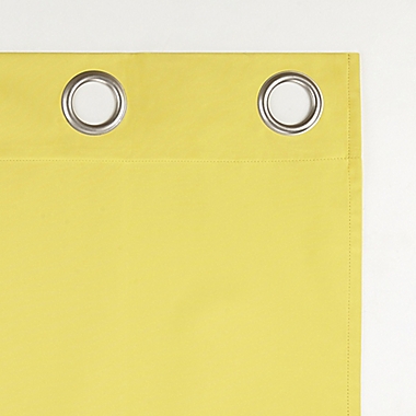 Sun Zero&reg; Harper Bright Vibes Blackout 84-Inch Curtain Panel in Sunflower Yellow (Single). View a larger version of this product image.