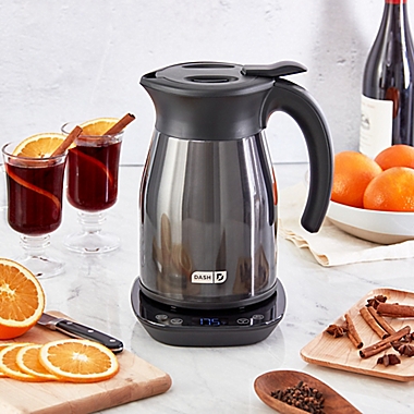 Dash® 1.7-Liter Insulated Electric Kettle with Temperature Control 