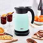 Alternate image 2 for Dash&reg; 1.7-Liter Insulated Electric Kettle with Temperature Control in Aqua