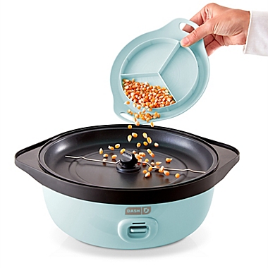 Dash&reg; SmartStore&trade; Stirring Popcorn Maker in Aqua. View a larger version of this product image.
