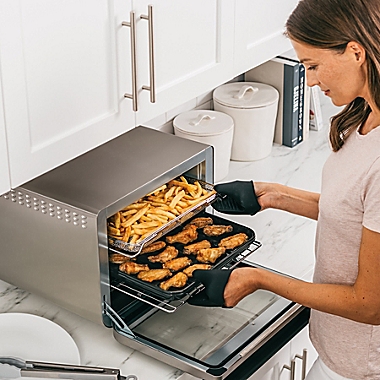 Ninja&reg; Foodi&trade; 10-in-1 XL Pro Air Fry Oven in Silver/Black. View a larger version of this product image.