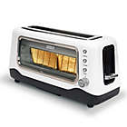 Alternate image 1 for Dash&reg; Clear View 2-Slice Toaster in White