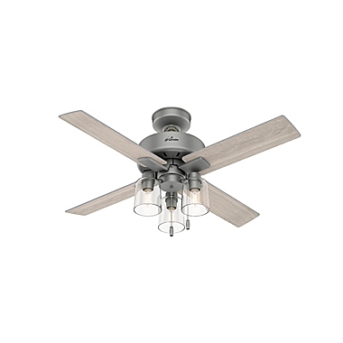 Hunter&reg; Pelston Ceiling Fan with LED Light. View a larger version of this product image.