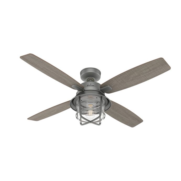 Hunter Port Royale 52 Inch Led Indoor Outdoor Ceiling Fan With Remote Control Bed Bath Beyond