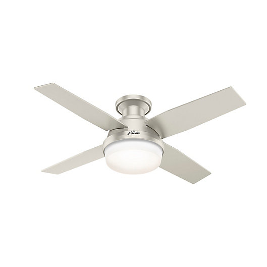 Hunter Dempsey 44 Inch 2 Light Low, Low Profile Ceiling Fans Without Light Kits