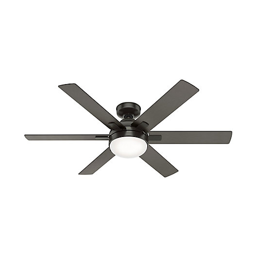 Hunter Hardaway Led Light Ceiling Fan With Remote Control Bed Bath Beyond - Can I Install A Ceiling Fan Without The Remote