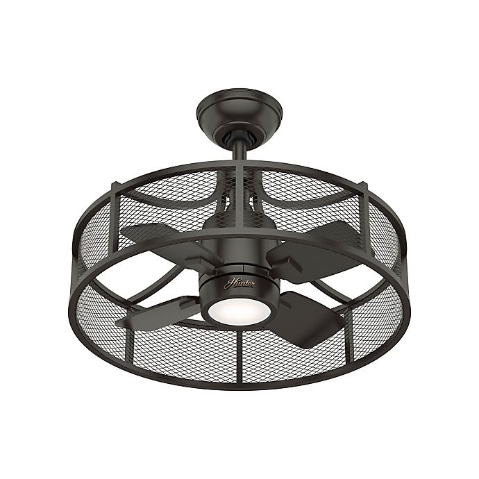Hunter Seattle 30 Inch Ceiling Fan With Led Light In Bronze Bed Bath Beyond - 30 Ceiling Fan With Light Outdoor