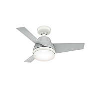 Hunter&reg; Valda 36-Inch 2-Light LED Ceiling Fan in Blush with Remote Control