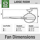 Alternate image 6 for Hunter&reg; Port Royale 52-Inch LED Indoor/Outdoor Ceiling Fan with Remote Control