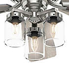 Alternate image 6 for Hunter&reg; Devon Park 52-Inch Ceiling Fan with LED Light in Brushed Nickel