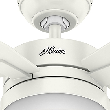 Hunter&reg; Mercado 50-Inch 2-Light LED Ceiling Fan in White. View a larger version of this product image.