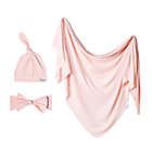 Alternate image 4 for Copper Pearl&trade; Newborn Blush Bow Headband in Pink