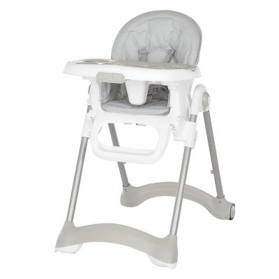 black and white high chair