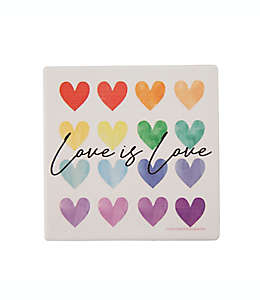 Portavasos de dolomita Thirstystone® "Love is Love”