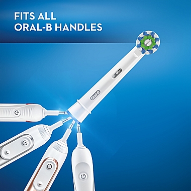 Oral-B CrossAction Replacement Electric Toothbrush Heads (5-Pack). View a larger version of this product image.