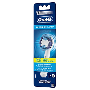 Oral-B Precision Clean Replacement Electric Toothbrush Heads (5-Pack). View a larger version of this product image.