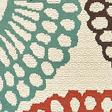 Cabana Bay Maxon Gannon 7&#39;10 x 10&#39;10 Indoor/Outdoor Area Rug in Beige. View a larger version of this product image.