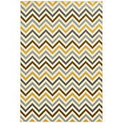 Cabana Bay Rodsley Tenney 1&#39;9 x 3&#39;9 Indoor/Outdoor Accent Rug in Ivory Print