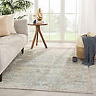 Alternate image 2 for Jaipur Living Stag 6&#39; x 9&#39; Area Rug in Teal/Gold