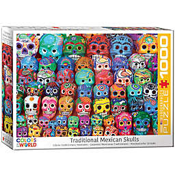 Eurographics Traditional Mexican Skulls 1000-Piece Jigsaw Puzzle