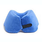 Alternate image 1 for Travelrest&reg; Nest&trade; Ultimate Memory Foam Travel Pillow in Blue