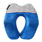 Alternate image 3 for Travelrest&reg; Nest&trade; Ultimate Memory Foam Travel Pillow in Blue