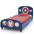 Alternate image 2 for The Avengers Upholstered Twin Bed by Delta Children