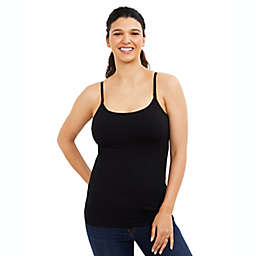 A Pea in the Pod Large Luxe Clip Down Nursing Cami in Olive