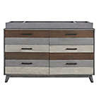 Alternate image 4 for Soho Baby Cascade 6-Drawer Dresser in Grey