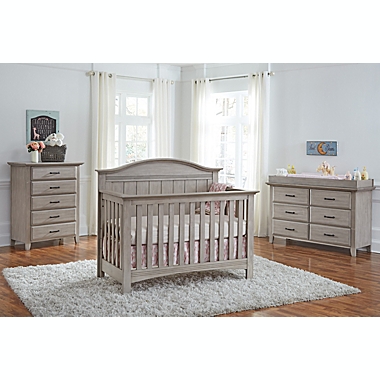 Soho Baby Chandler 4-in-1 Convertible Crib in Stonewash. View a larger version of this product image.
