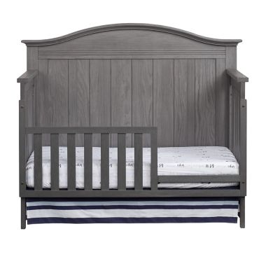Soho Baby Chandler 4-in-1 Convertible Crib in Graphite Grey. View a larger version of this product image.