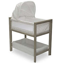 Delta Children Farmhouse 2-in-1 Bassinet in Royal with Changer