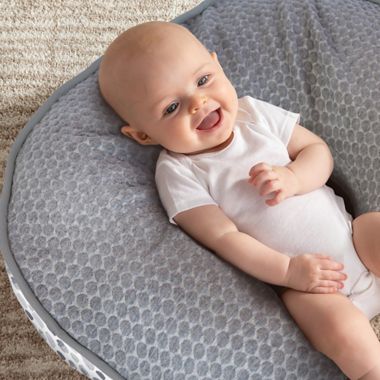 Boppy&reg; Luxe Nursing Pillow in Grey Brushstroke. View a larger version of this product image.