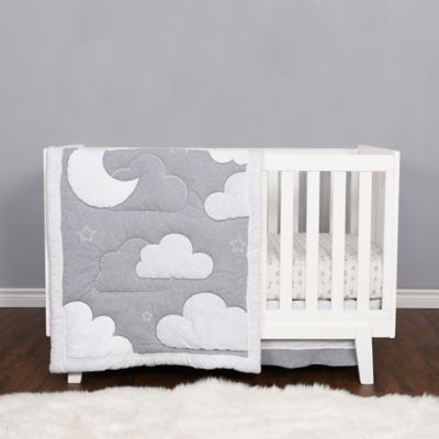 Baby&#39;s First by Nemcor 4-Piece Counting Stars Crib Bedding Set
