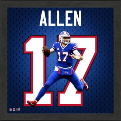 josh allen framed jersey