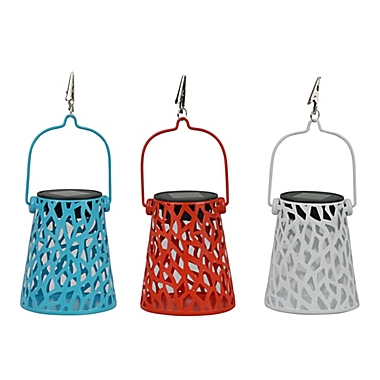 Freestanding Assorted 4.2-Inch Solar Outdoor Lantern. View a larger version of this product image.