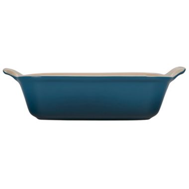Le Creuset&reg; Heritage 3 qt. Square Baking Dish in Deep Teal. View a larger version of this product image.