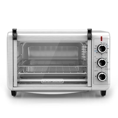 Black &amp; Decker&trade; Air Fry Toaster Oven in Stainless Steel
