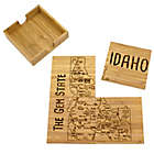 Alternate image 0 for Totally Bamboo Idaho Puzzle 5-Piece Coaster Set