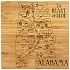 Alternate image 2 for Totally Bamboo Alabama Puzzle 5-Piece Coaster Set