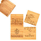 Alternate image 0 for Totally Bamboo Massachusetts Puzzle 5-Piece Coaster Set