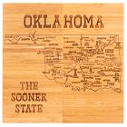 Alternate image 2 for Totally Bamboo Oklahoma Puzzle 5-Piece Coaster Set
