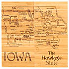 Alternate image 2 for Totally Bamboo Iowa Puzzle 5-Piece Coaster Set